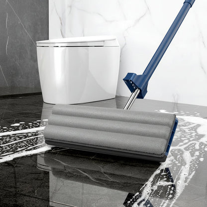 Flat Microfiber Floor Spray Mop with Long-Handle Cleaning System