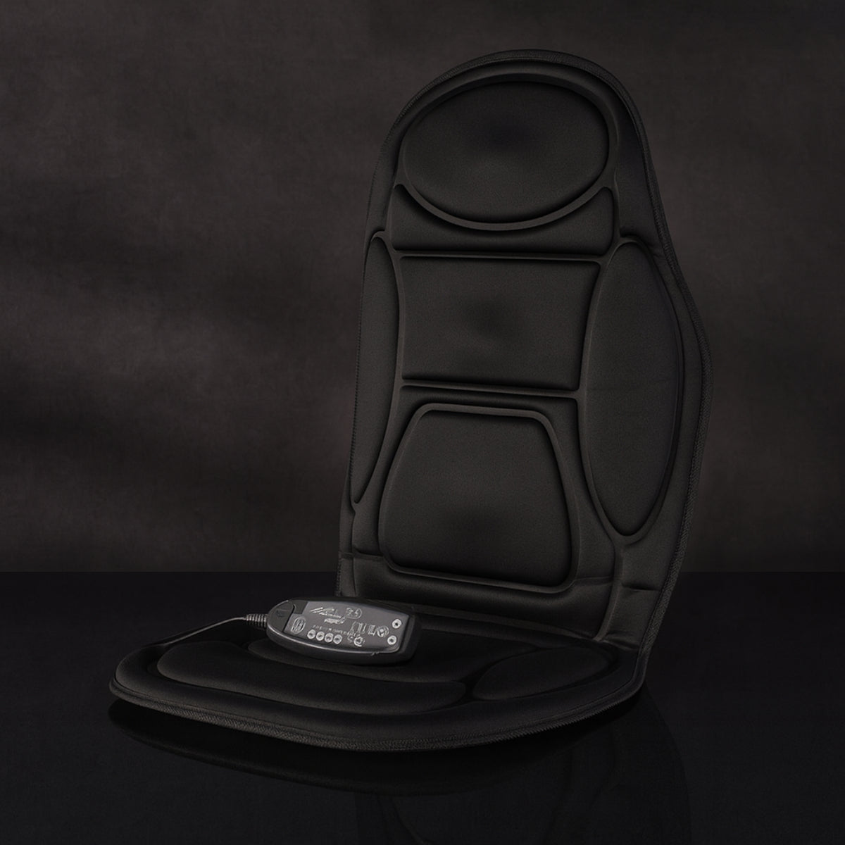 Heated Massage Car Seat Back Cushion – Multi-Zone Comfort Pad