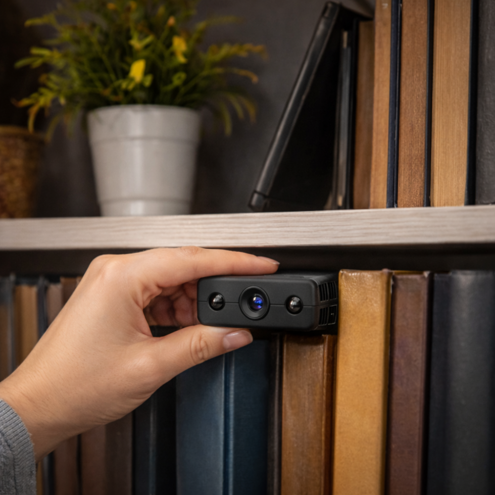 Compact HD Mini Camera with Motion Detection and Video Recording