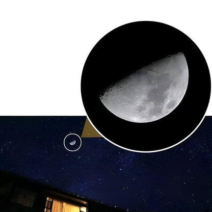 Compact Waterproof Monocular Telescope with Built-In Phone