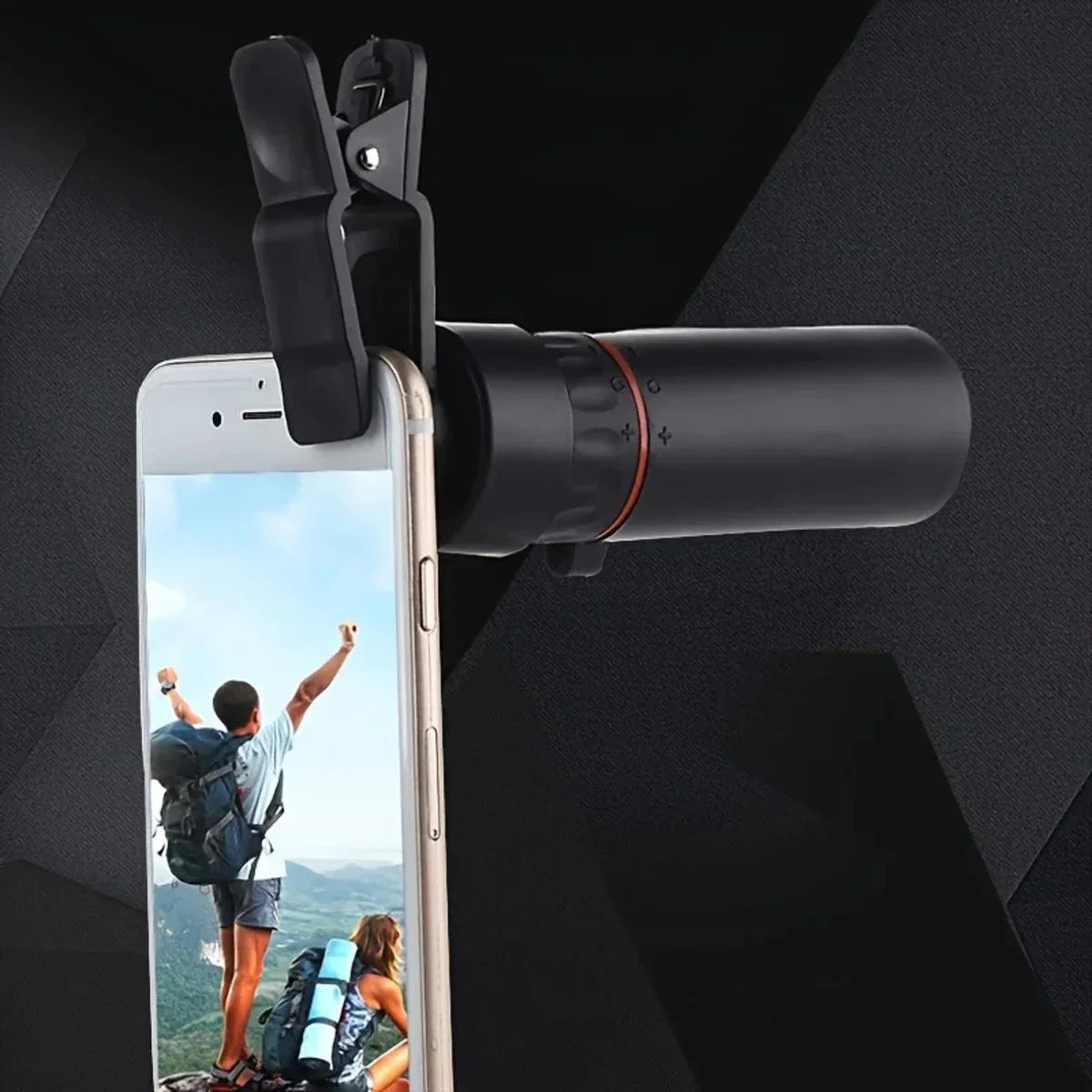 HD Monocular Telescope 2000x25 - Ultra-Compact Zoom for Outdoor Viewing