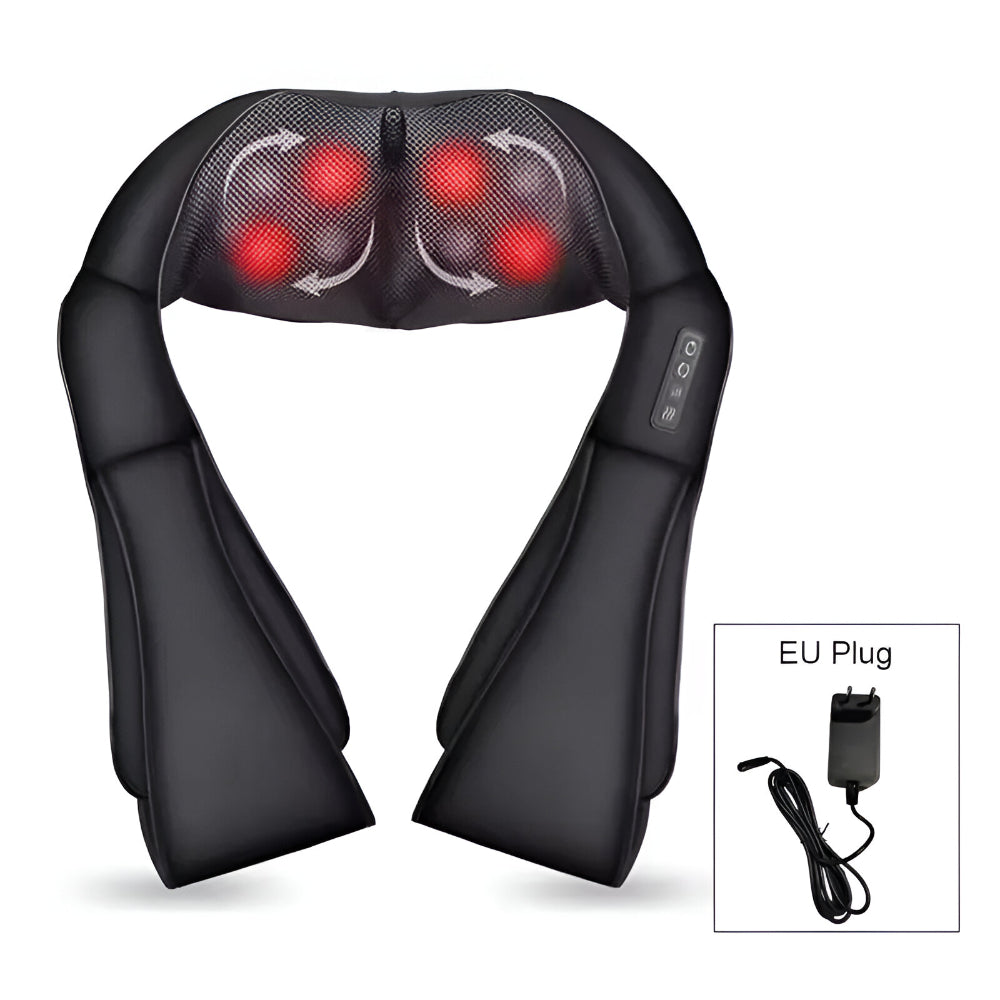 Electric Shiatsu Neck Massager for Home and Car Use