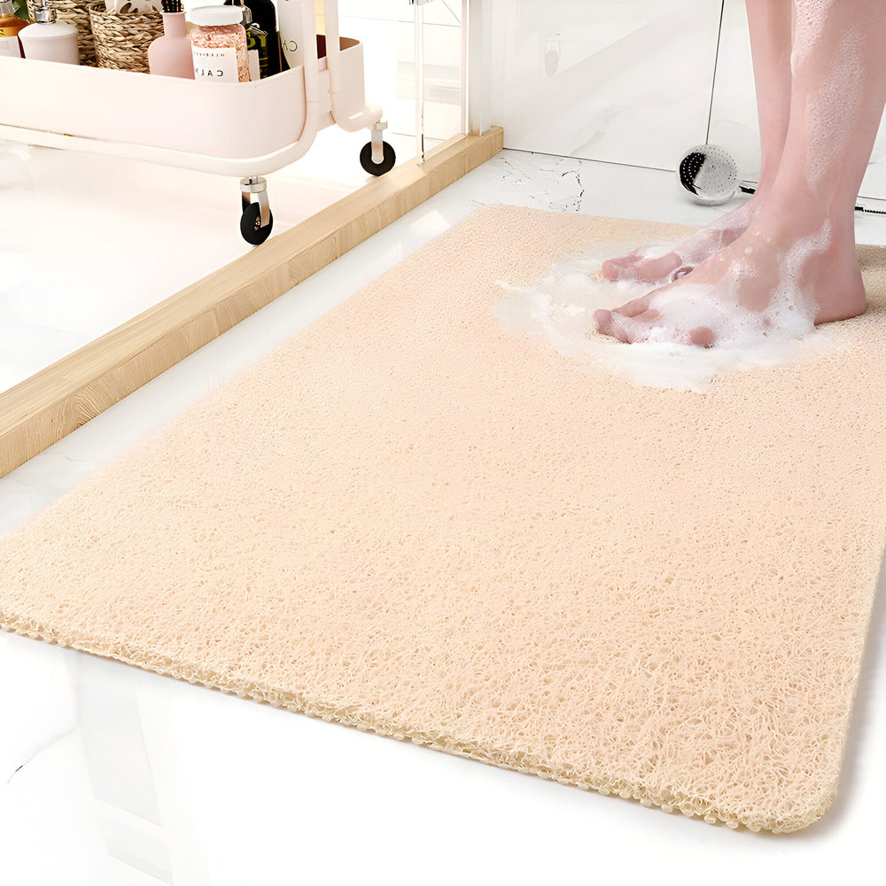 Cushioned Non-Slip Bath Mat for Shower Floor – Soft, Absorbent Rug