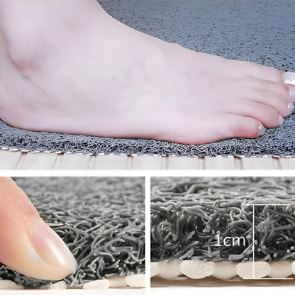 Cushioned Non-Slip Bath Mat for Shower Floor – Soft, Absorbent Rug