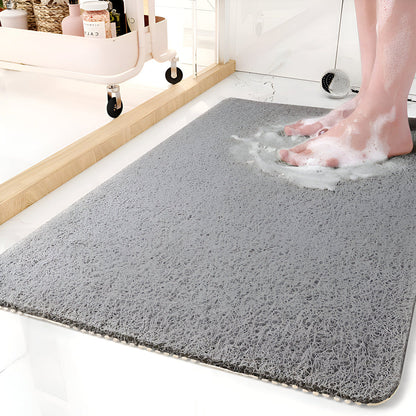 Cushioned Non-Slip Bath Mat for Shower Floor – Soft, Absorbent Rug