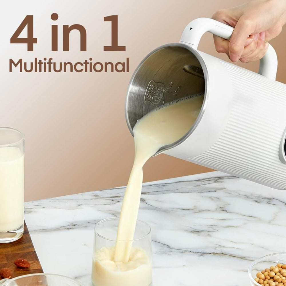Electric Nut Milk Maker - Multi-Function Kitchen Appliance for Fresh Nut Milks