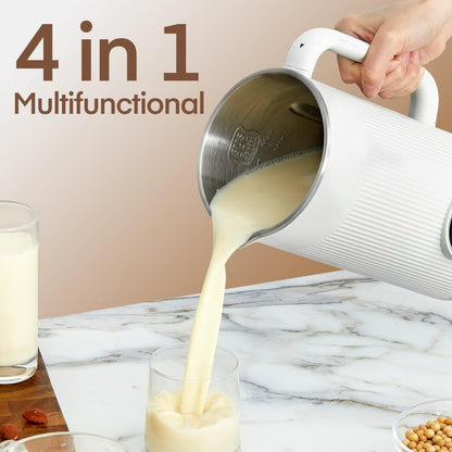 Electric Nut Milk Maker - Multi-Function Kitchen Appliance for Fresh Nut Milks