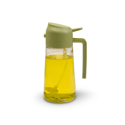 Glass Oil Sprayer Dispenser - Refillable Kitchen Spray
