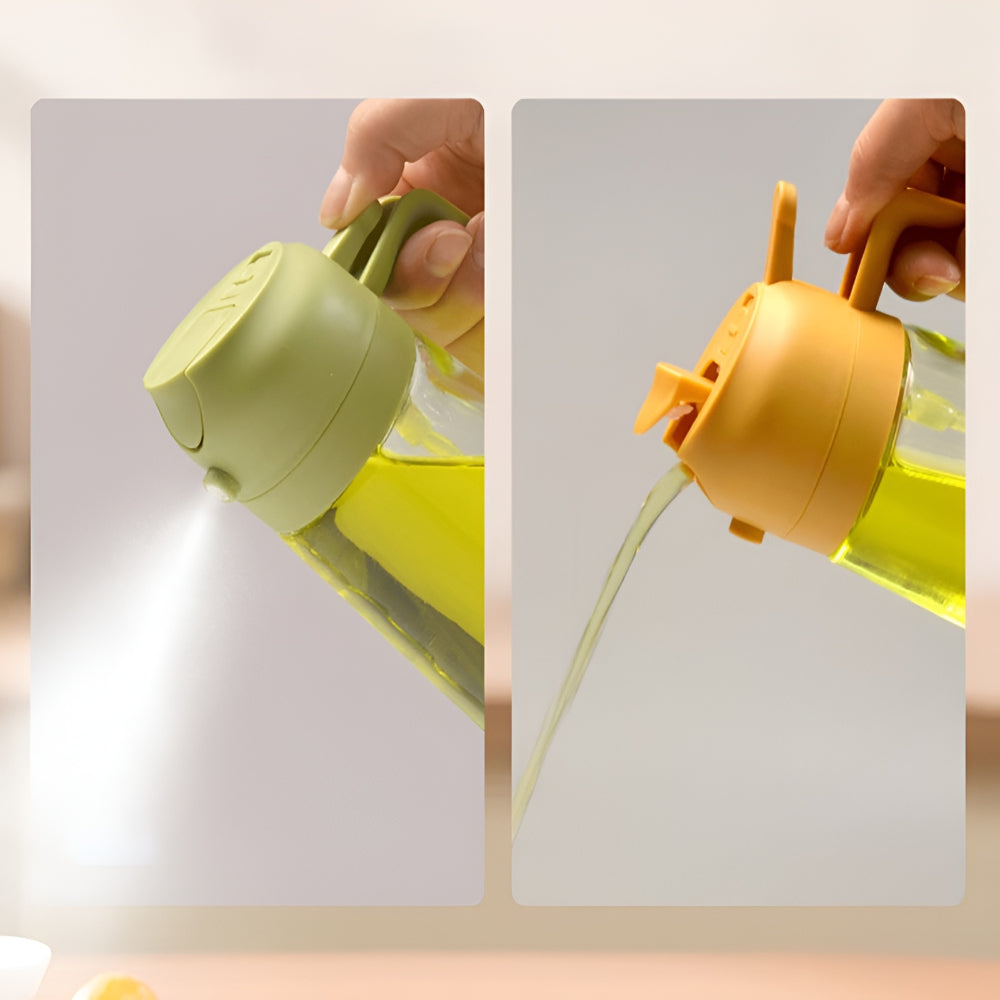 Glass Oil Sprayer Dispenser - Refillable Kitchen Spray