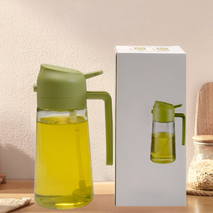 Glass Oil Sprayer Dispenser - Refillable Kitchen Spray