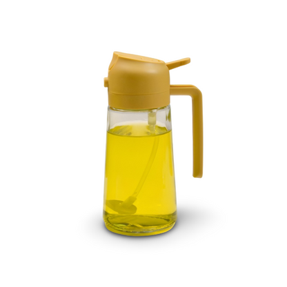 Glass Oil Sprayer Dispenser - Refillable Kitchen Spray