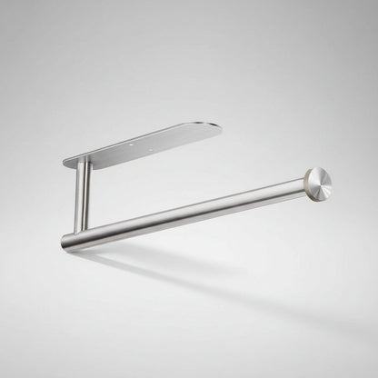 Black Stainless Steel Under-Cabinet Paper Towel Holder