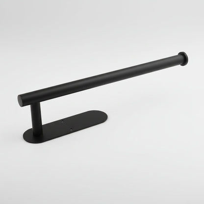 Black Stainless Steel Under-Cabinet Paper Towel Holder