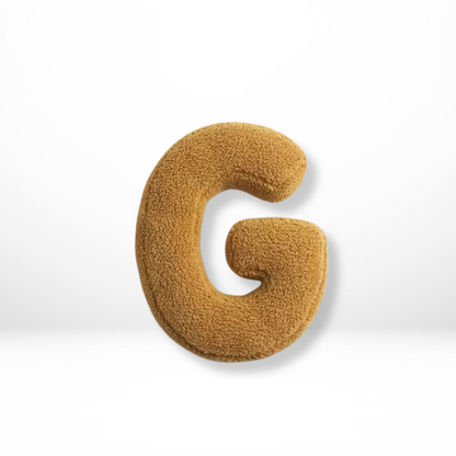 Alphabet Letter Decorative Throw Pillow – Stylish Cushion Accent