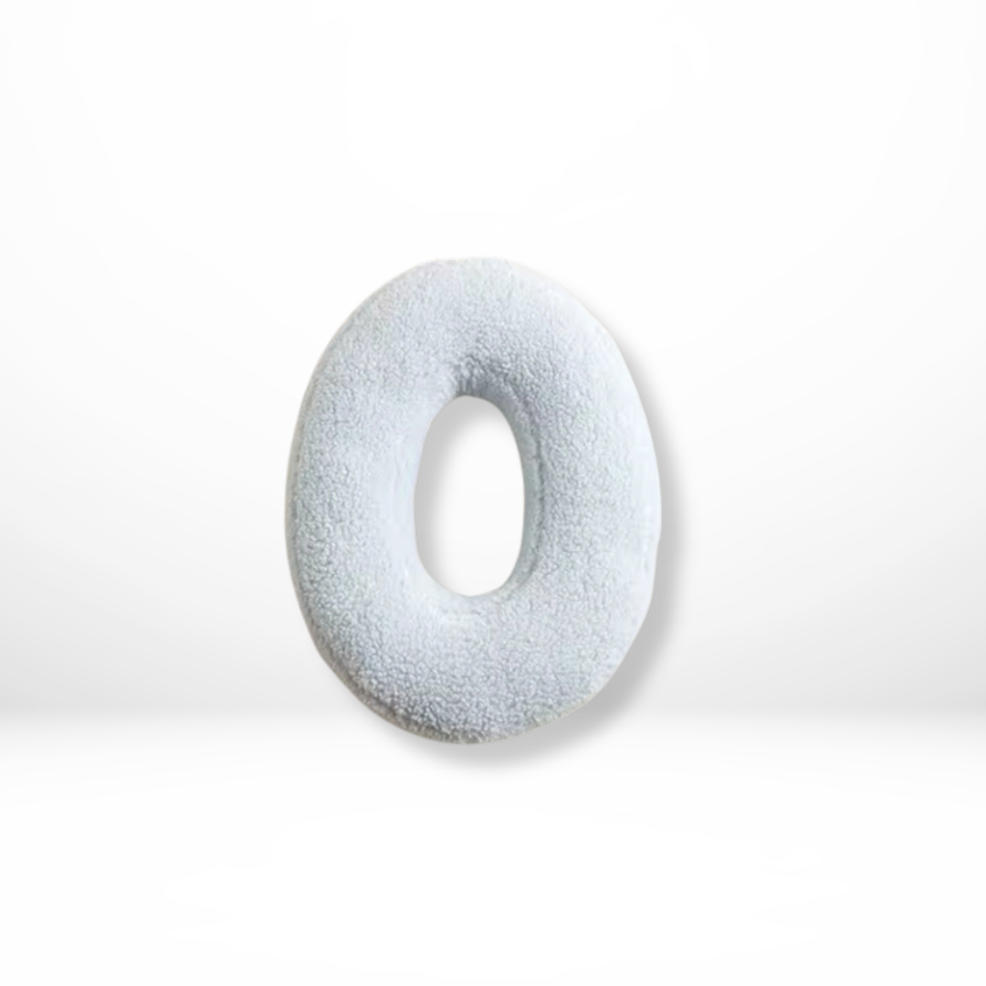 Alphabet Letter Decorative Throw Pillow – Stylish Cushion Accent