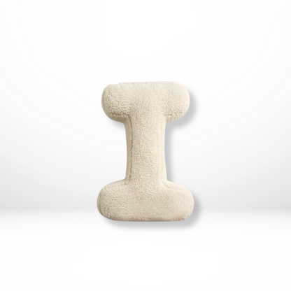Alphabet Letter Decorative Throw Pillow – Stylish Cushion Accent