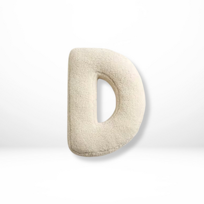 Alphabet Letter Decorative Throw Pillow – Stylish Cushion Accent