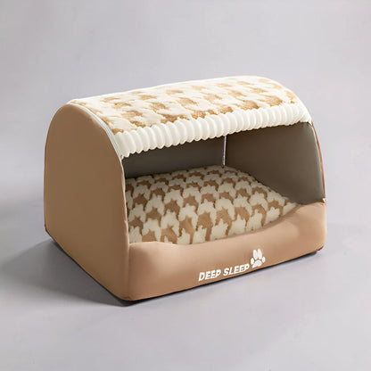 Cozy Plush Pet Bed - Washable, Soft Cushion Sleeping Mat
