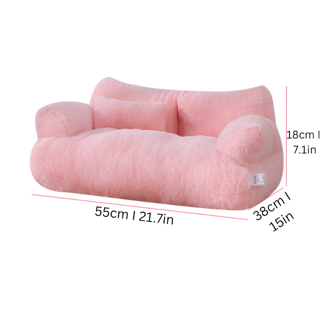 Cozy Washable Pet Bed Sofa for Dogs and Cats