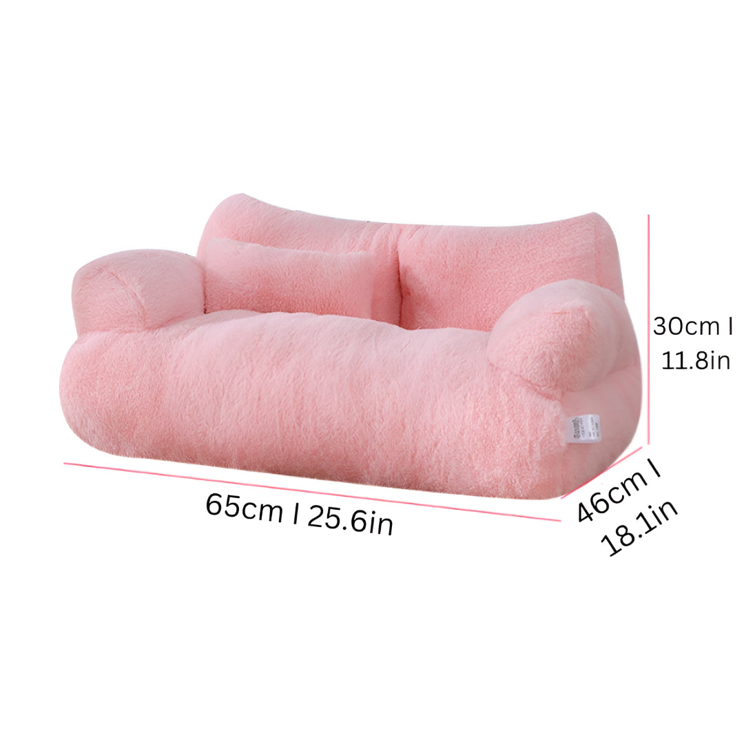 Cozy Washable Pet Bed Sofa for Dogs and Cats