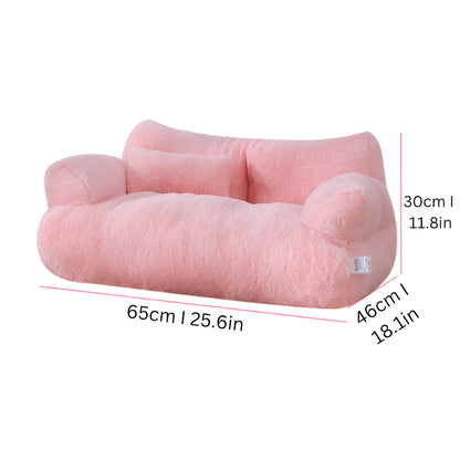 Cozy Washable Pet Bed Sofa for Dogs and Cats