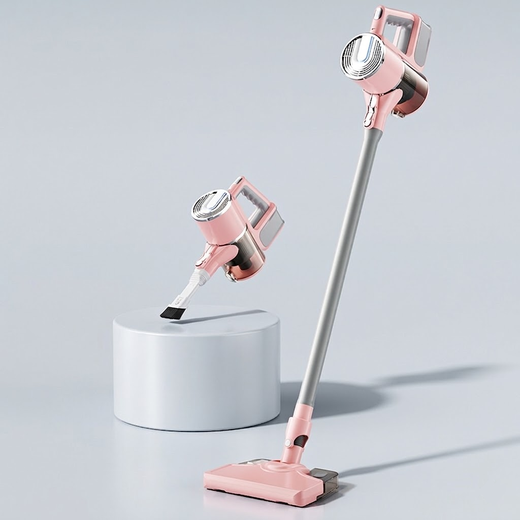 Cordless Lightweight Stick Vacuum Cleaner for Easy Home Floor Cleaning