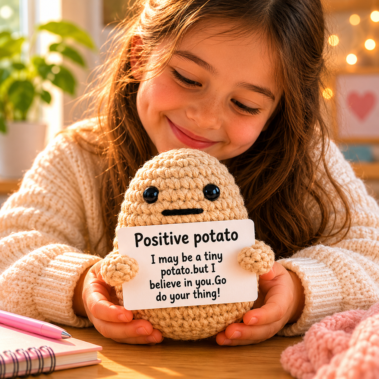 Handmade Plush Toy - Adorable Stuffed Animal for Playroom