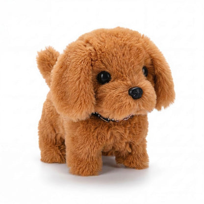 Cuddly Interactive Plush Puppy Toy with Realistic Moving Features