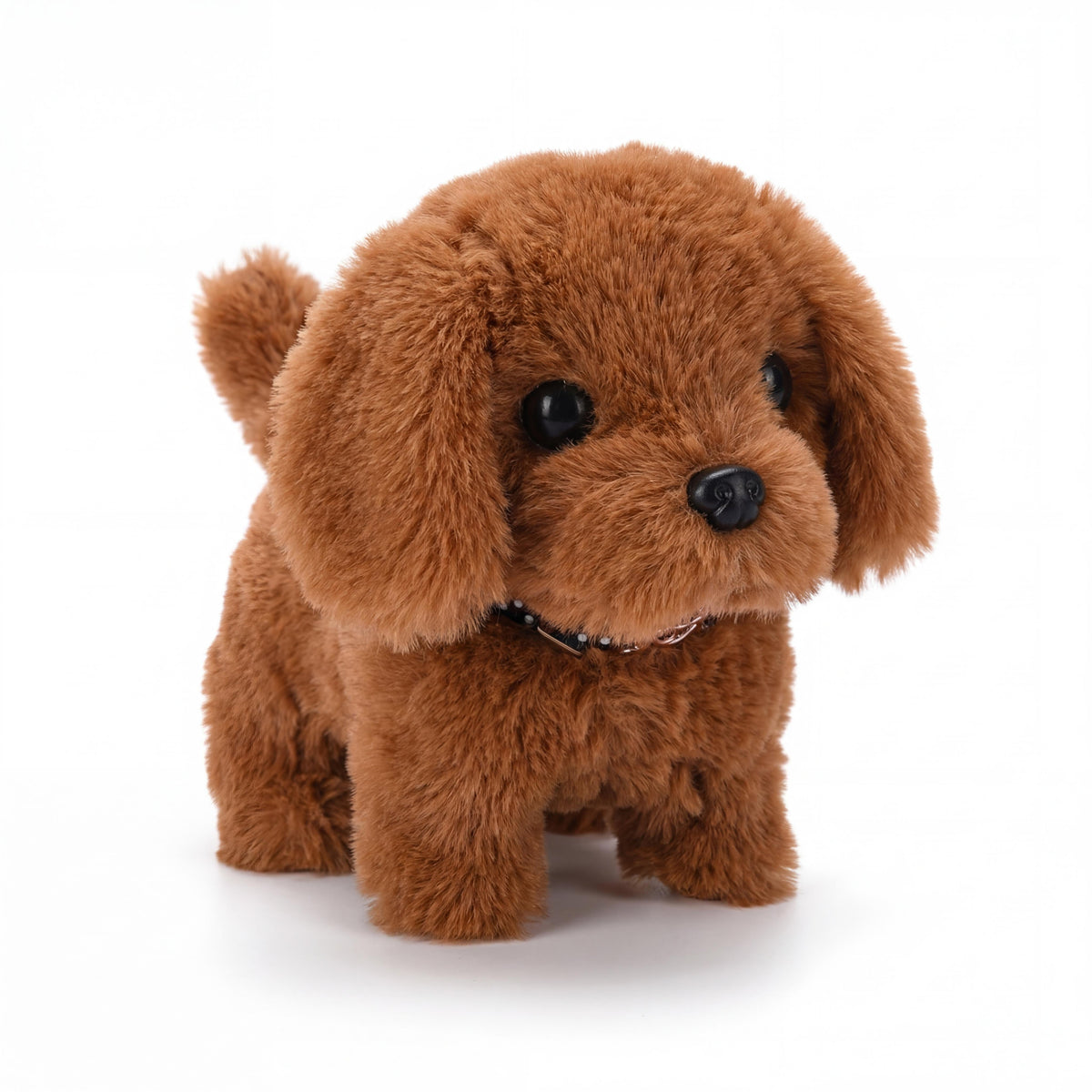 Cuddly Interactive Plush Puppy Toy with Realistic Moving Features