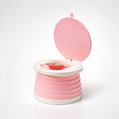 Compact Foldable Portable Potty for Travel - Toddler