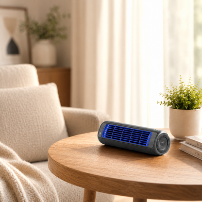 Compact Portable Tower Fan – Quiet, Oscillating Desktop Fan