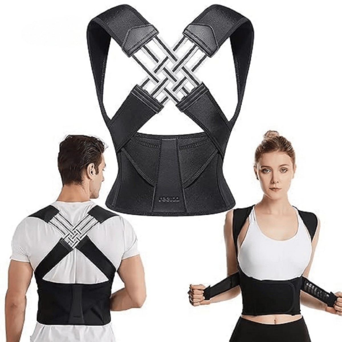 Adjustable Posture Corrector Back Brace — Comfortable