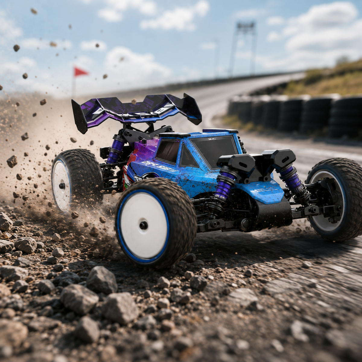 4WD Off-Road RC Racing Truck - High-Performance