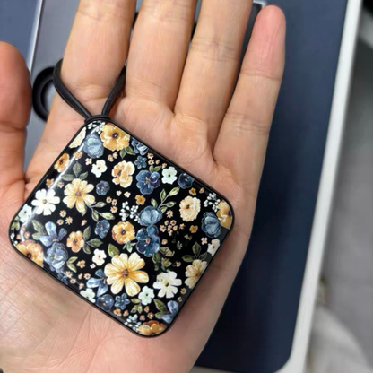 Floral Electric Hand Warmer - Rechargeable Portable Pocket Heater
