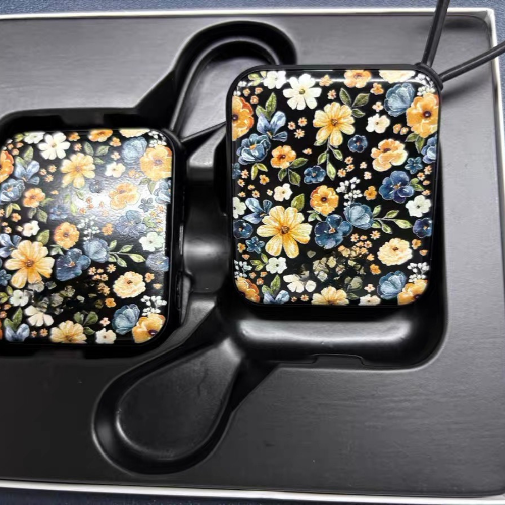 Floral Electric Hand Warmer - Rechargeable Portable Pocket Heater