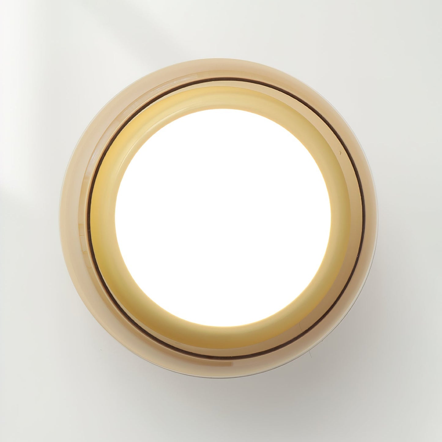 June Retro Glass Flush-Mount Ceiling Light — Elegant LED