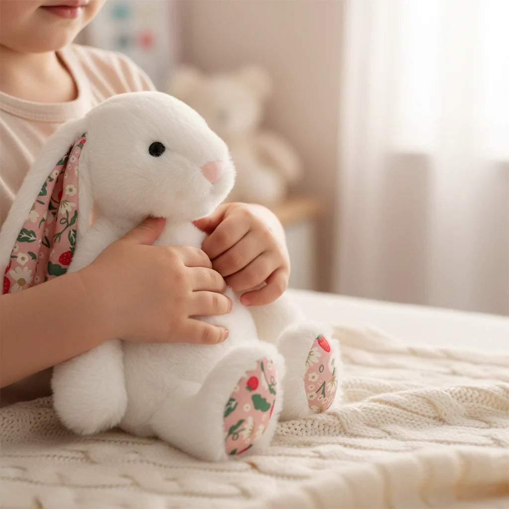 Adorable Plush Bunny-Cat Stuffed Animal Toy – Soft, Cuddly Doll Gift for Kids