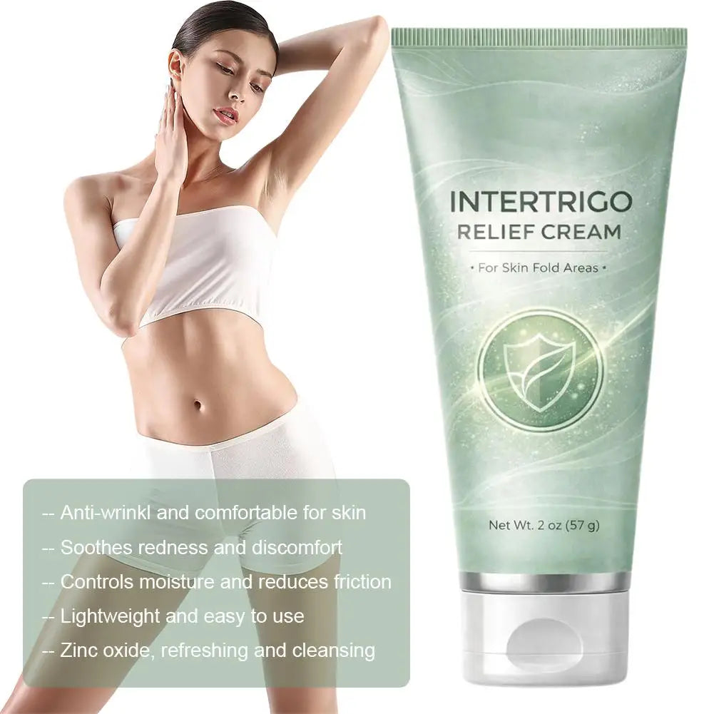 1pc 57g Skin Abrasion Cream Soothing Non-Greasy Lotion Underarm Cream for Women Men Friction Reduction Moisturizing Underarm