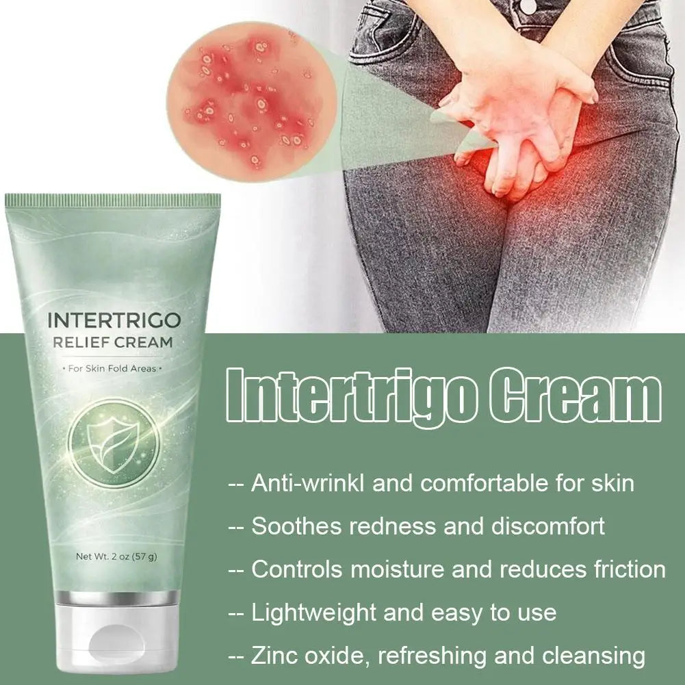1pc 57g Skin Abrasion Cream Soothing Non-Greasy Lotion Underarm Cream for Women Men Friction Reduction Moisturizing Underarm