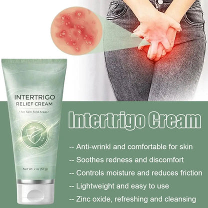 1pc 57g Skin Abrasion Cream Soothing Non-Greasy Lotion Underarm Cream for Women Men Friction Reduction Moisturizing Underarm