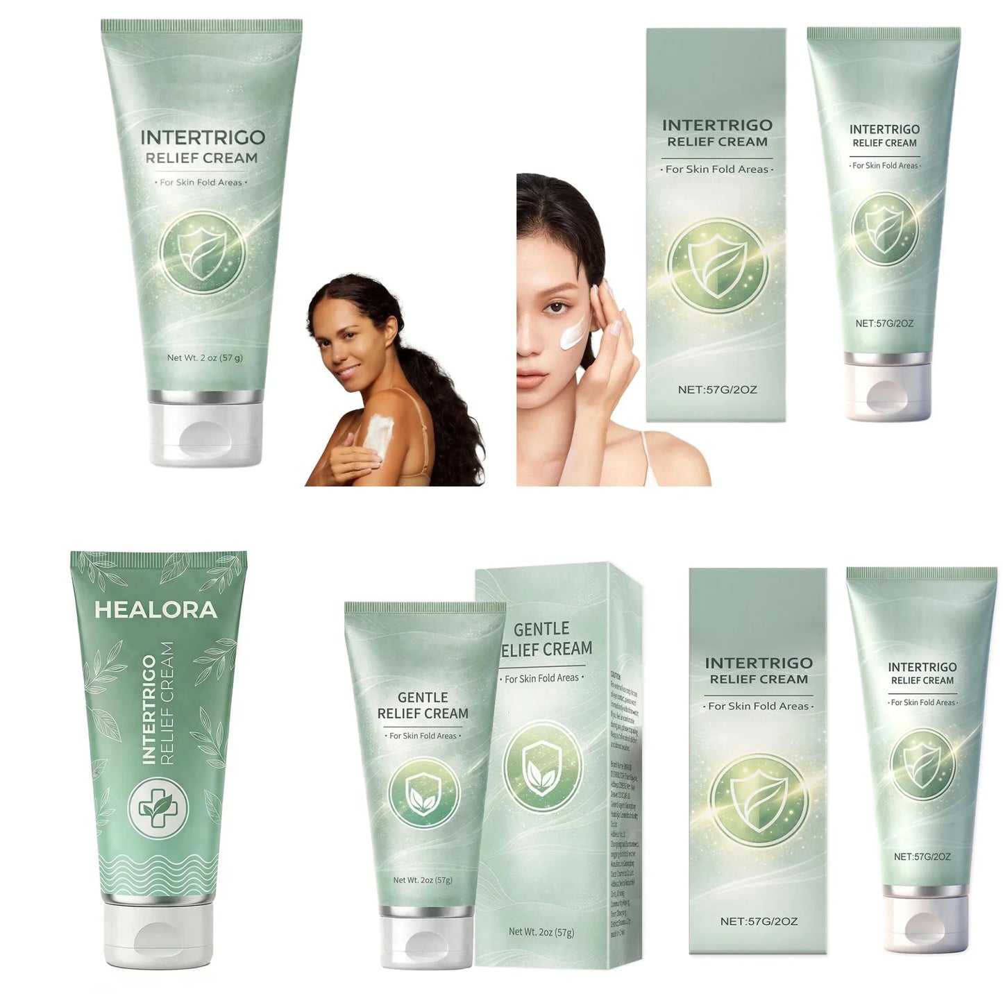 1pc 57g Skin Abrasion Cream Soothing Non-Greasy Lotion Underarm Cream for Women Men Friction Reduction Moisturizing Underarm