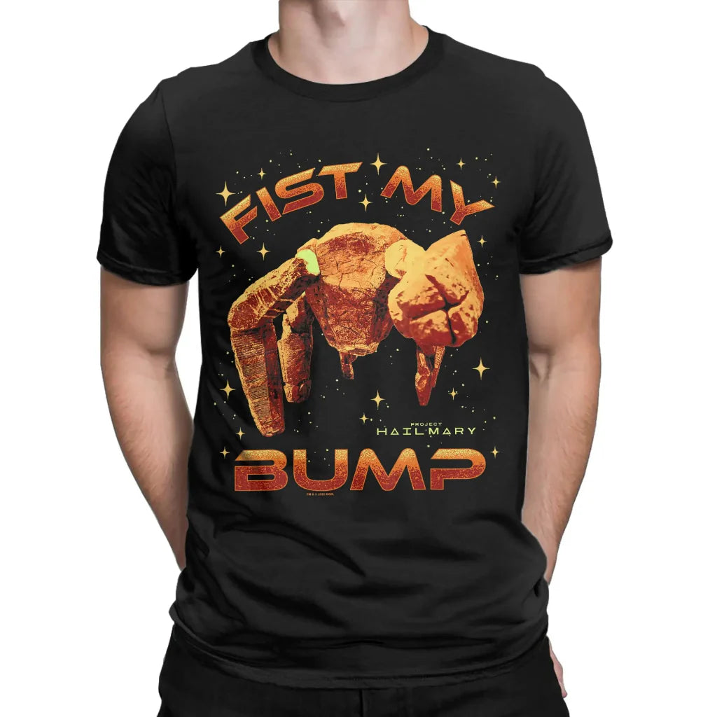 Funny Space Graphic Tee – Project Rocky Casual T‑Shirt