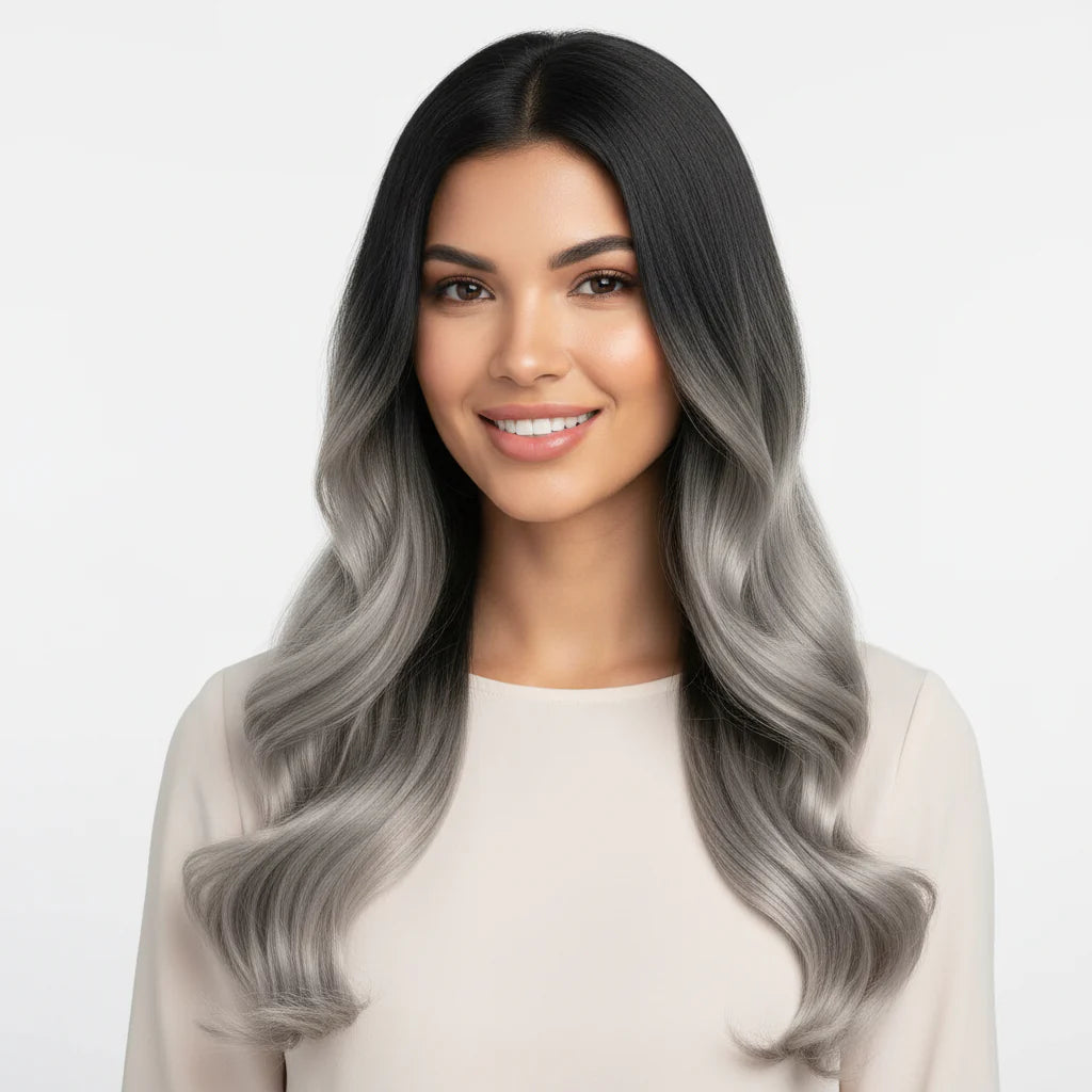Clip-In Hair Extensions: Long, Wavy Remy Human Hair