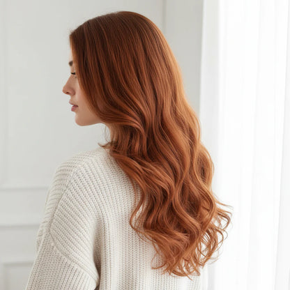 Clip-In Hair Extensions: Long, Wavy Remy Human Hair