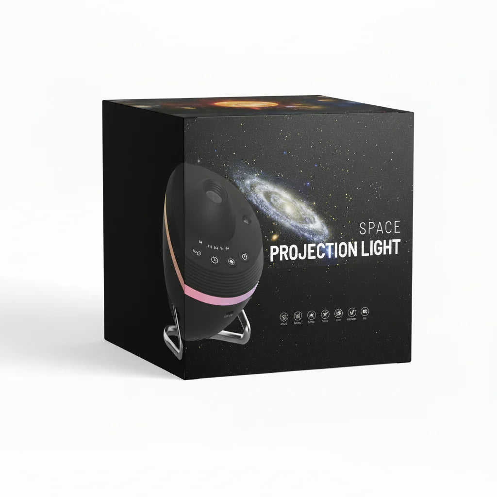 Galaxy Star Night Light Projector - Space Projection Lamp for a Mesmerizing Starry Sky in Your Room