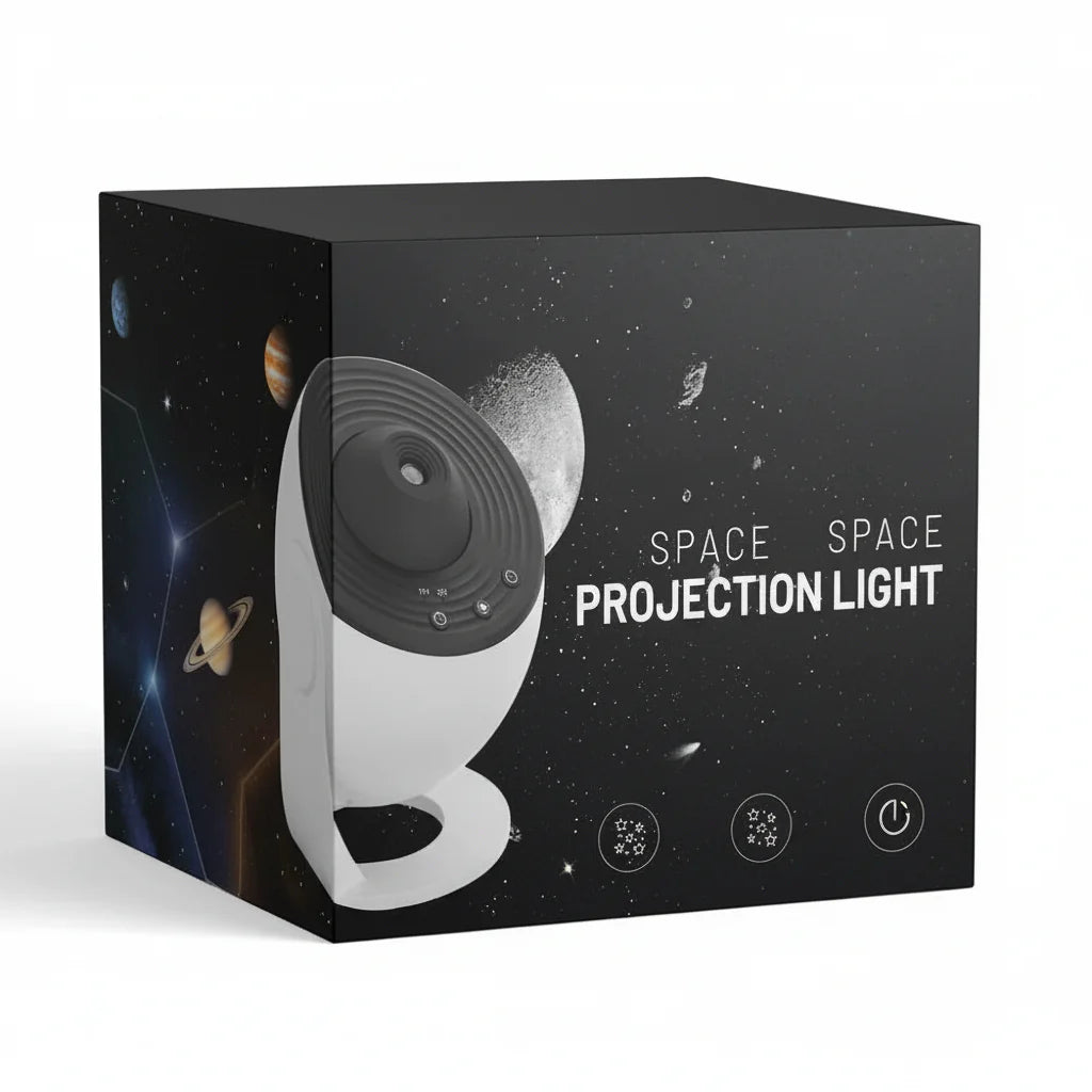 Galaxy Star Night Light Projector - Space Projection Lamp for a Mesmerizing Starry Sky in Your Room