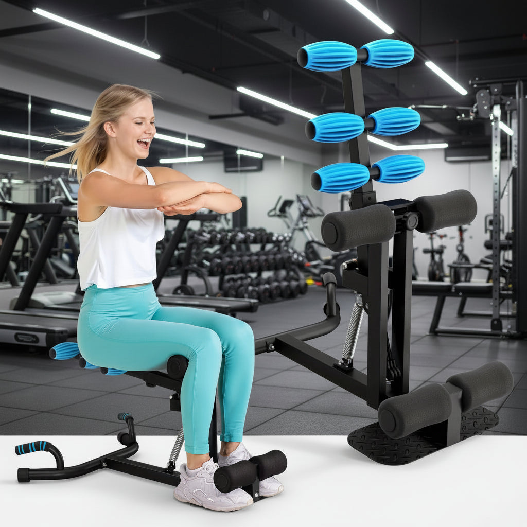Adjustable Squat Machine - Glutes Trainer for Home Gym and Leg Workouts