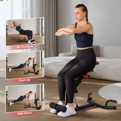 Adjustable Squat Machine - Glutes Trainer for Home Gym and Leg Workouts