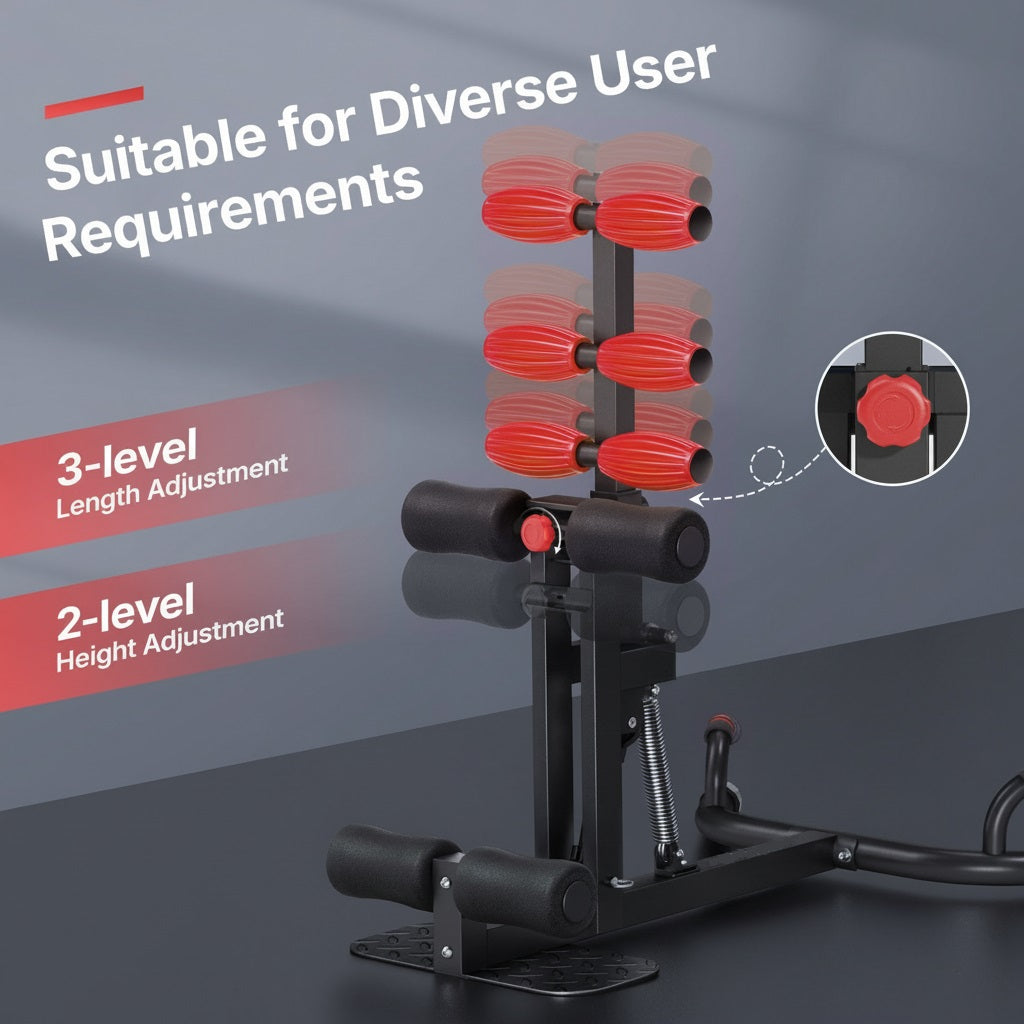 Adjustable Squat Machine - Glutes Trainer for Home Gym and Leg Workouts