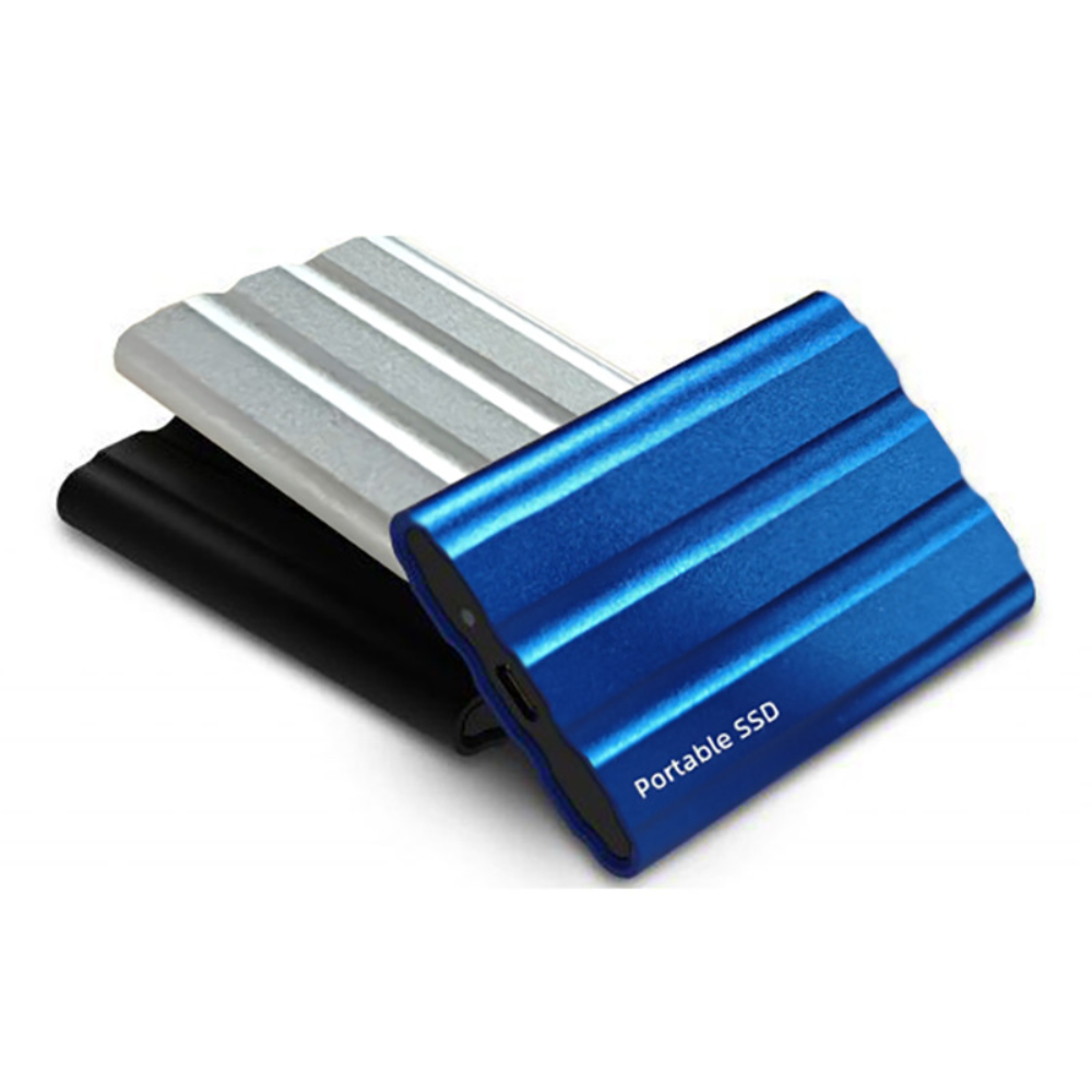 Durable Portable SSD External Drive in a Sleek Metal Enclosure